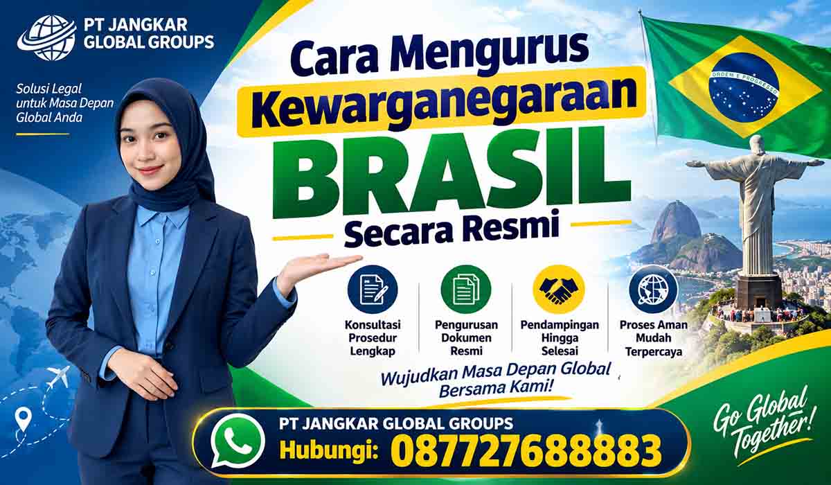 Cara Mengurus Kewarganegaraan Brasil Secara Resmi