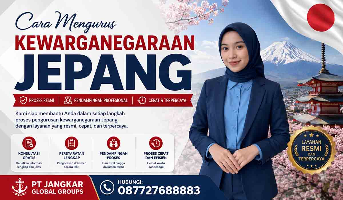 Cara Mengurus Kewarganegaraan Jepang
