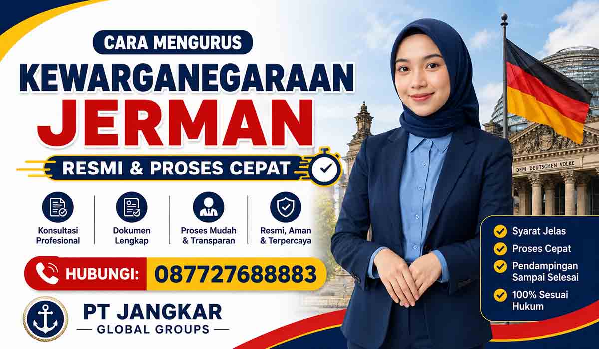 Cara Mengurus Kewarganegaraan Jerman Resmi & Proses Cepat