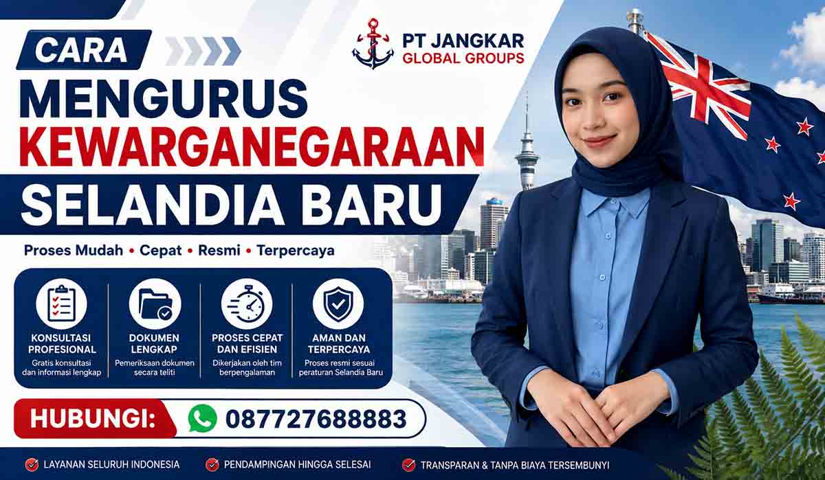 Cara Mengurus Kewarganegaraan Selandia Baru