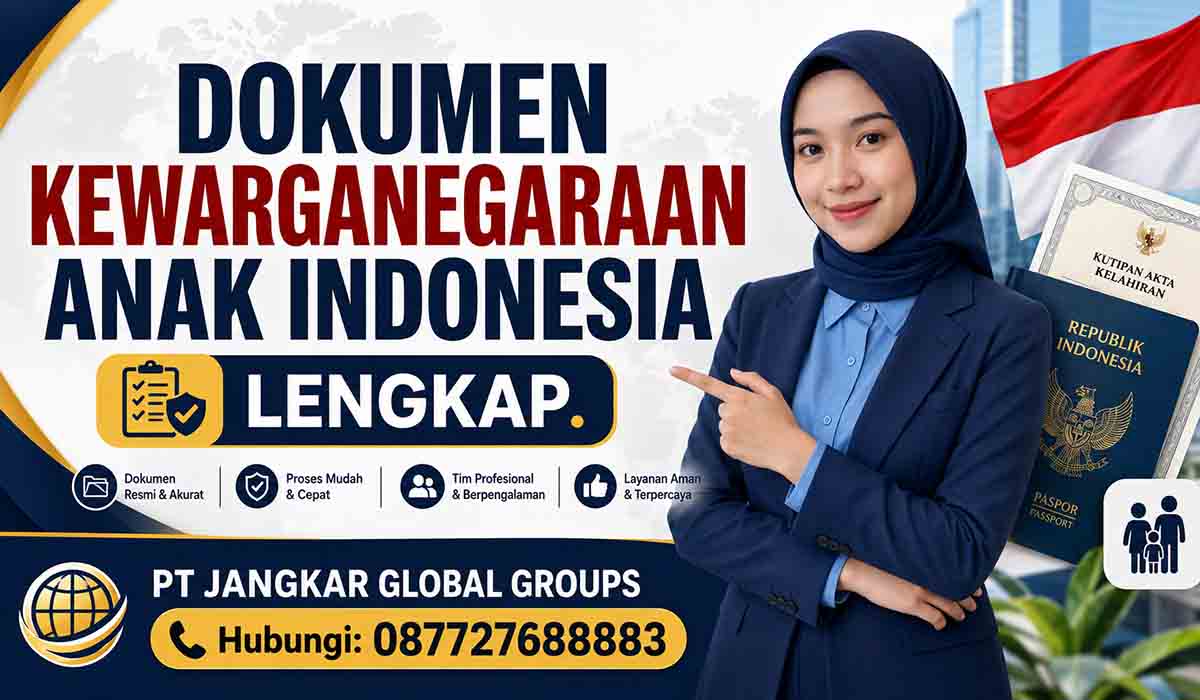 Dokumen Kewarganegaraan Anak Indonesia Lengkap