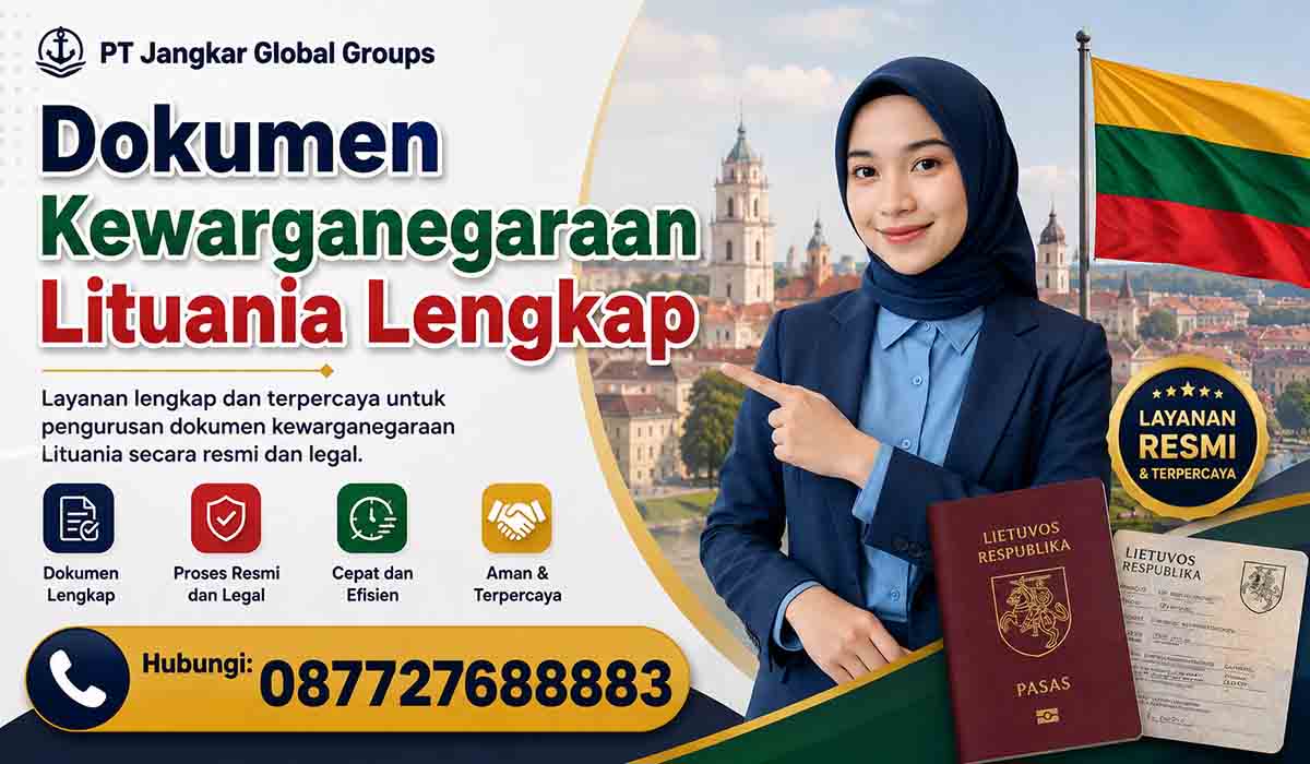 Dokumen Kewarganegaraan Lituania Lengkap
