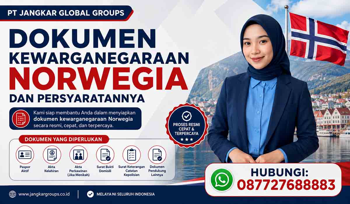 Dokumen Kewarganegaraan Norwegia dan Persyaratannya