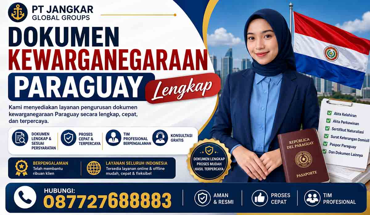 Dokumen Kewarganegaraan Paraguay Lengkap