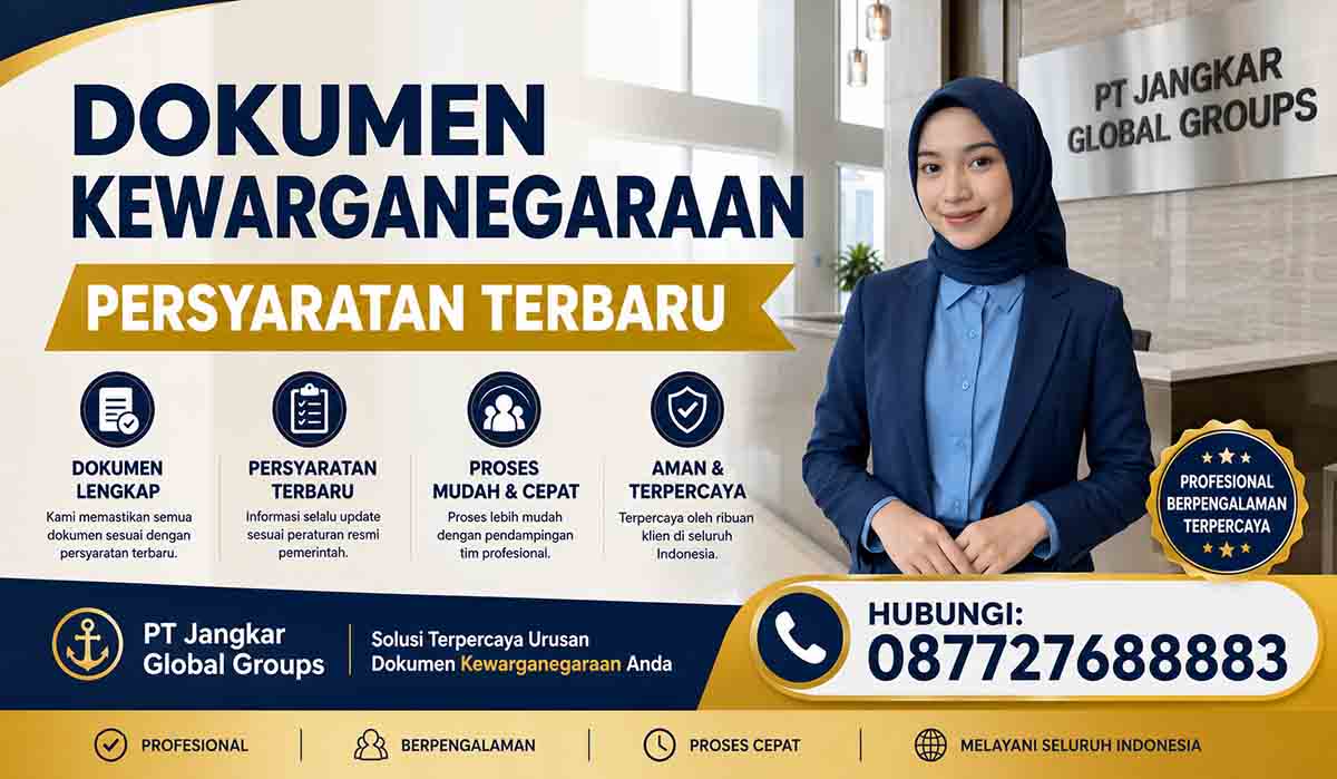 Dokumen Kewarganegaraan Persyaratan Terbaru