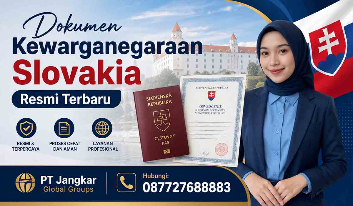 Dokumen Kewarganegaraan Slovakia Resmi Terbaru