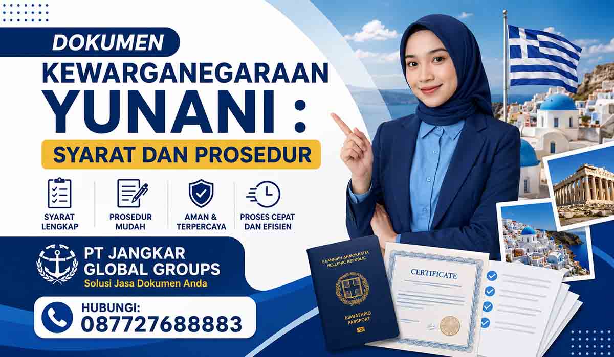 Dokumen Kewarganegaraan Yunani : Syarat dan Prosedur