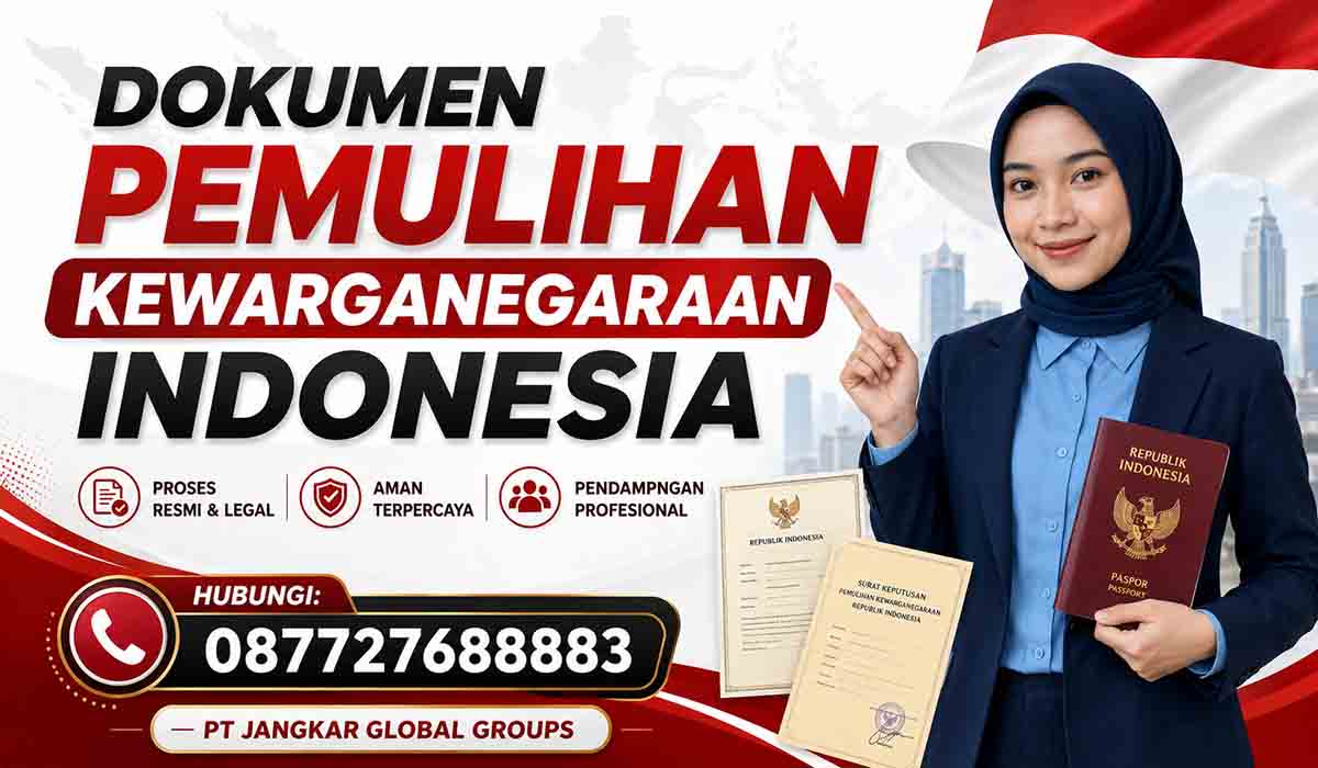 Dokumen Pemulihan Kewarganegaraan Indonesia