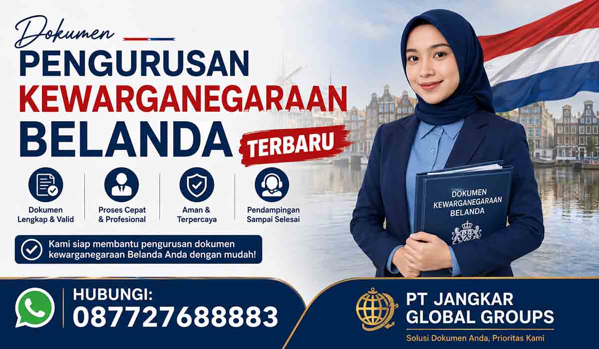 Dokumen Pengurusan Kewarganegaraan Belanda Terbaru