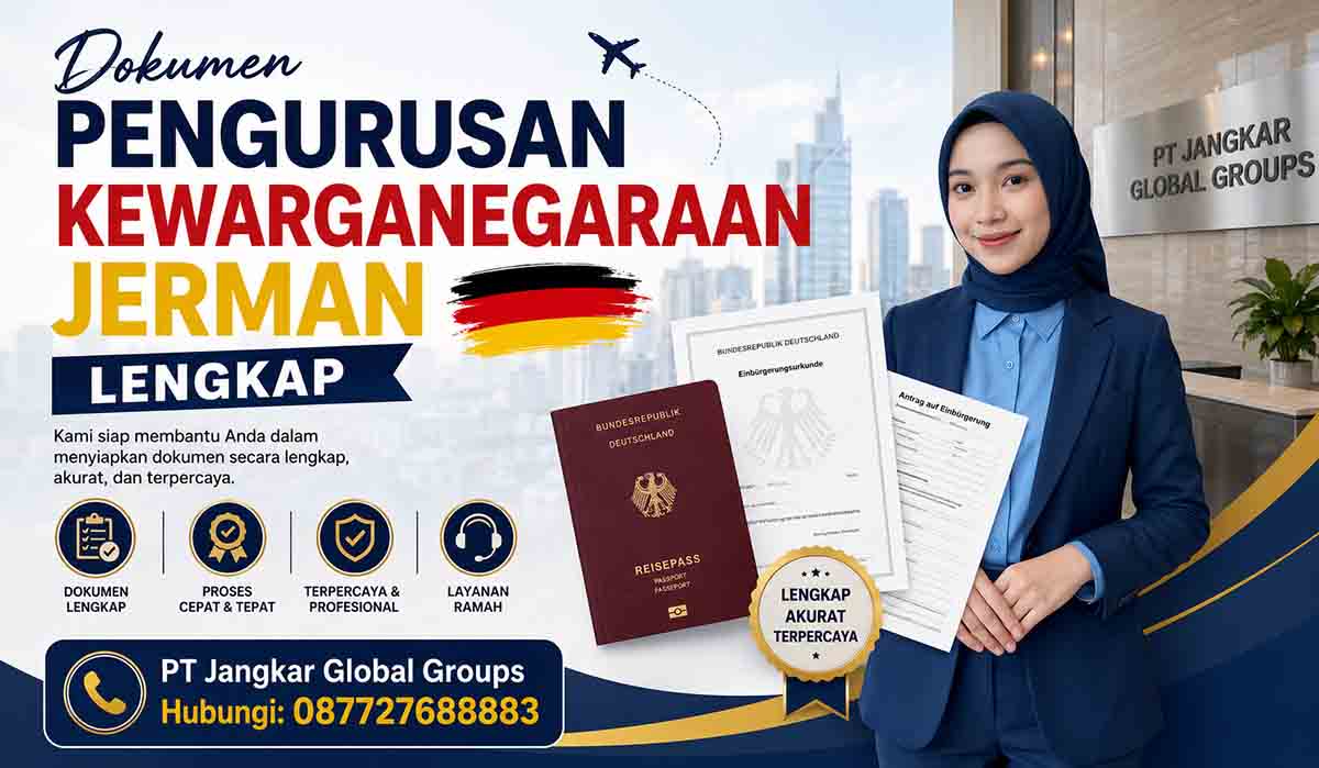 Dokumen Pengurusan Kewarganegaraan Jerman Lengkap