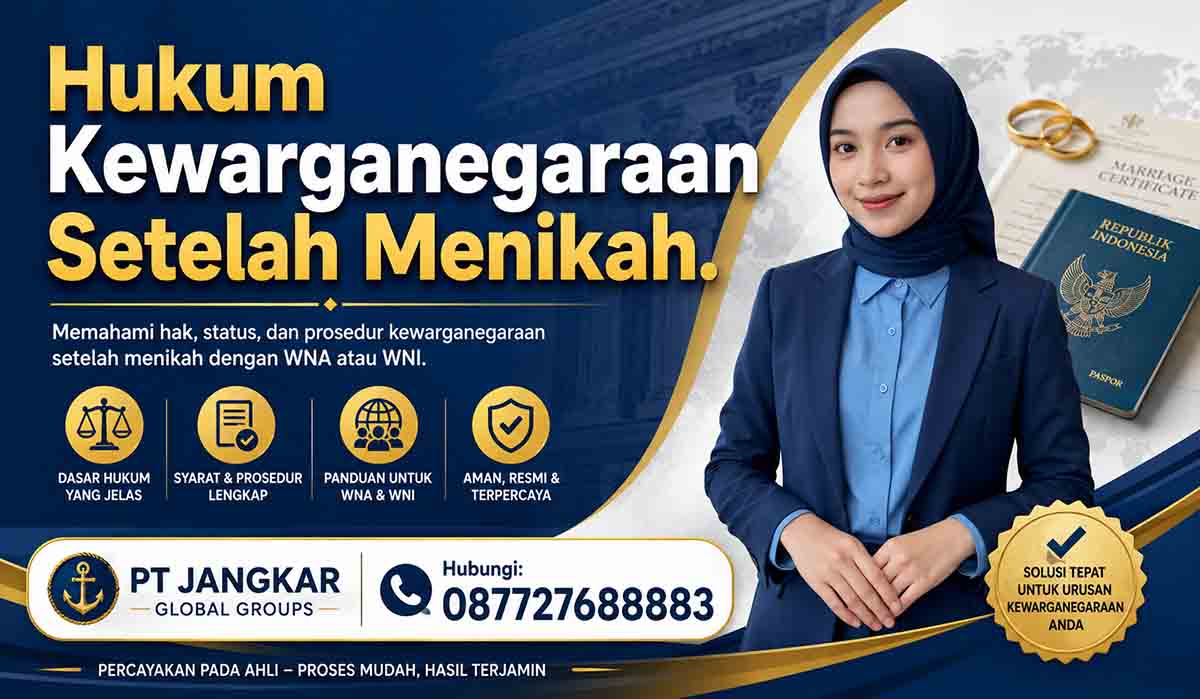 Hukum Kewarganegaraan Setelah Menikah