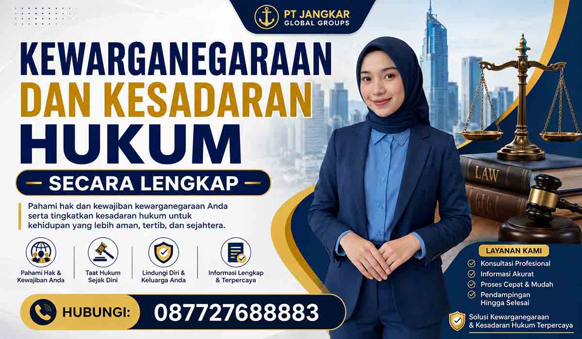 Kewarganegaraan Dan Kesadaran Hukum Secara Lengkap