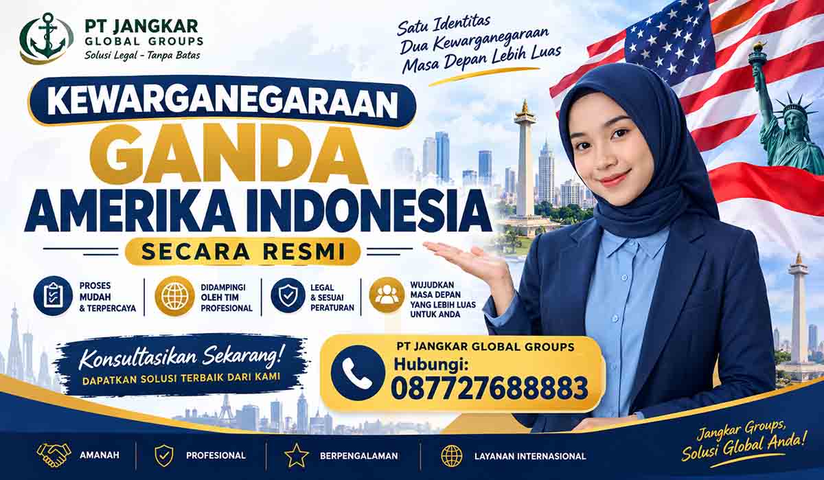 Kewarganegaraan Ganda Amerika Indonesia Secara Resmi