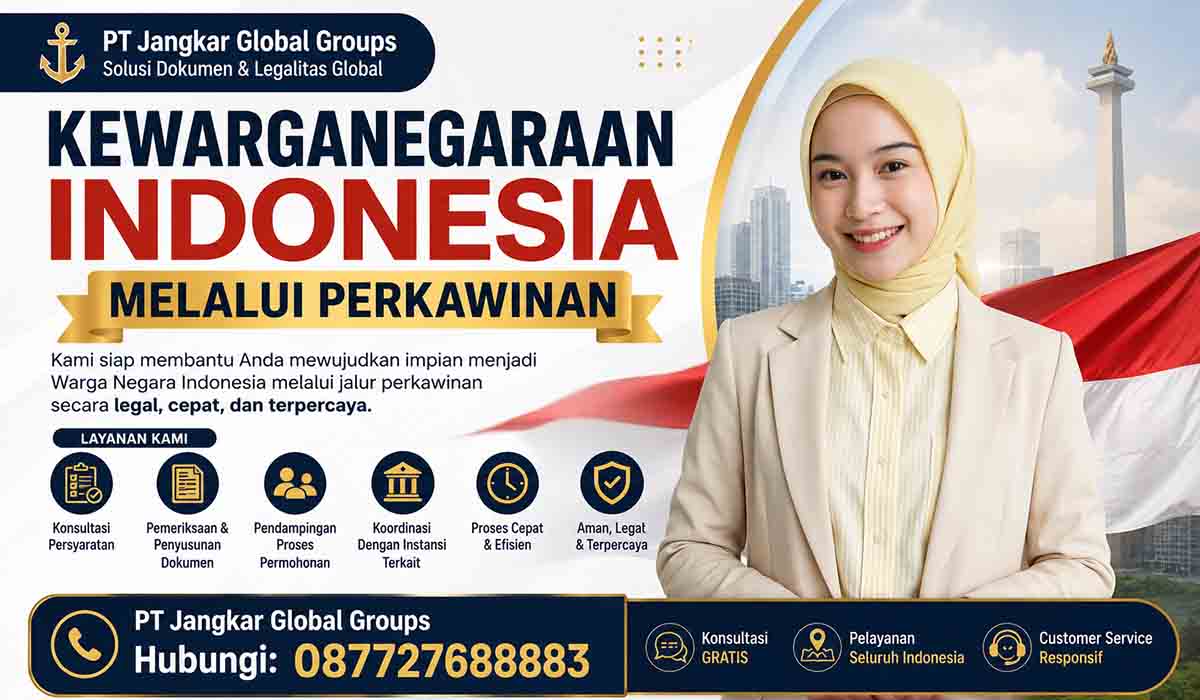 Kewarganegaraan Indonesia Melalui Perkawinan