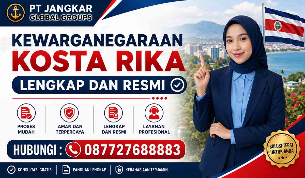 Kewarganegaraan Kosta Rika Lengkap dan Resmi