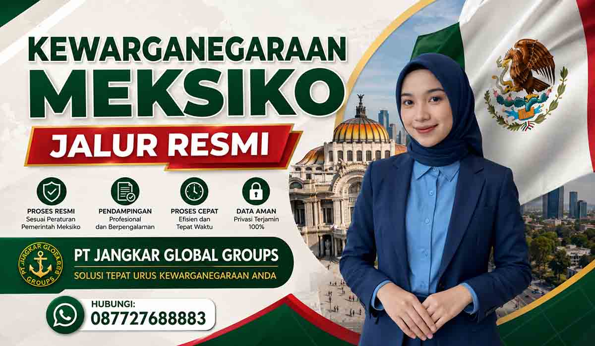 Kewarganegaraan Meksiko Jalur Resmi