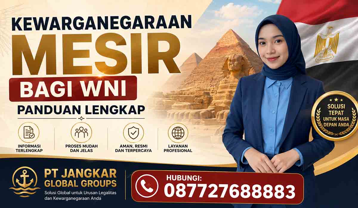 Kewarganegaraan Mesir Bagi WNI Panduan Lengkap