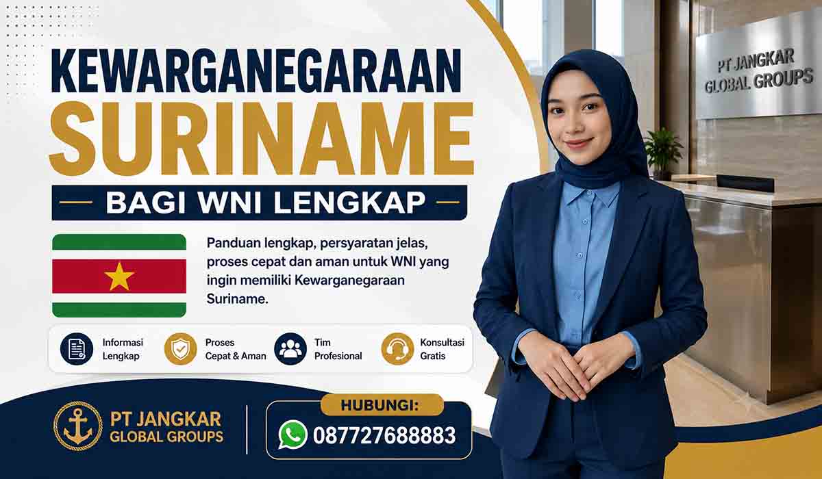 Kewarganegaraan Suriname Bagi WNI Lengkap