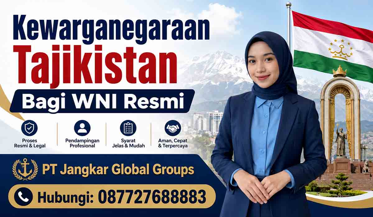Kewarganegaraan Tajikistan Bagi WNI Resmi