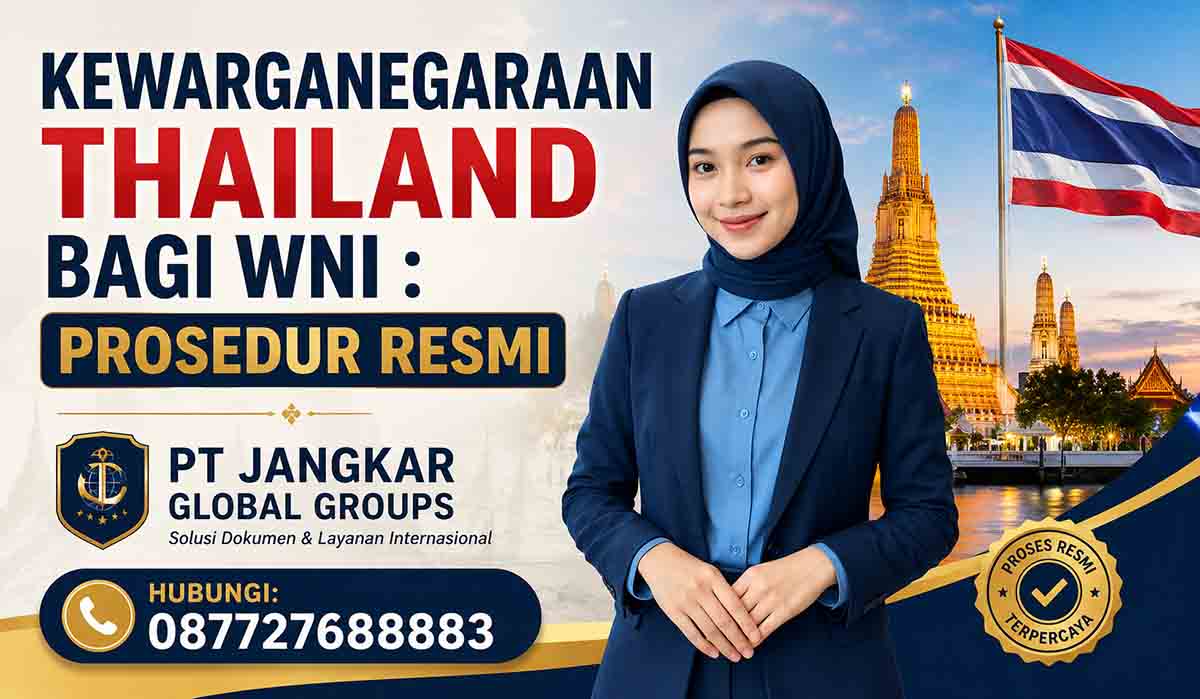 Kewarganegaraan Thailand Bagi WNI : Prosedur Resmi