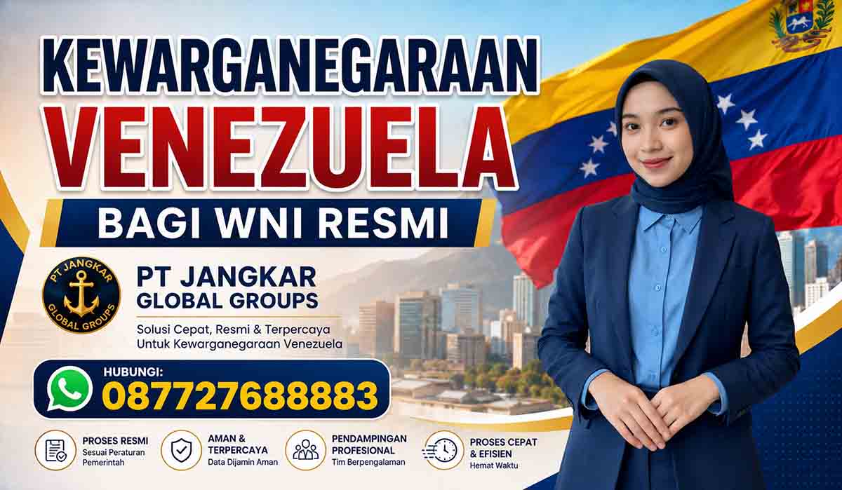 Kewarganegaraan Venezuela Bagi WNI Resmi