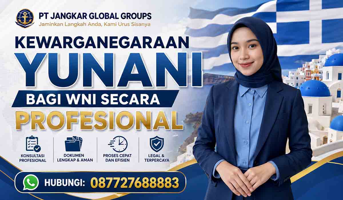 Kewarganegaraan Yunani Bagi WNI Secara Profesional
