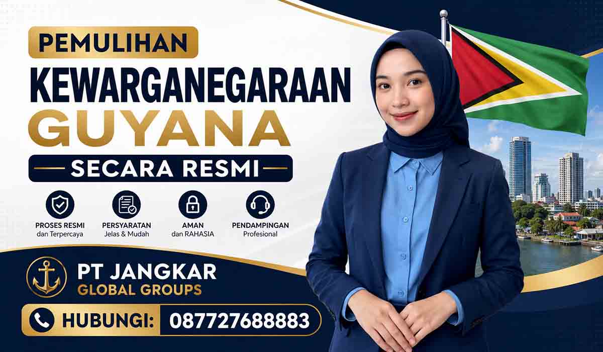 Pemulihan Kewarganegaraan Guyana Secara Resmi