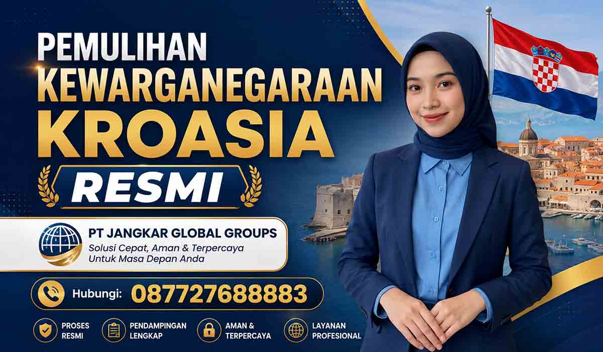 Pemulihan Kewarganegaraan Kroasia Resmi