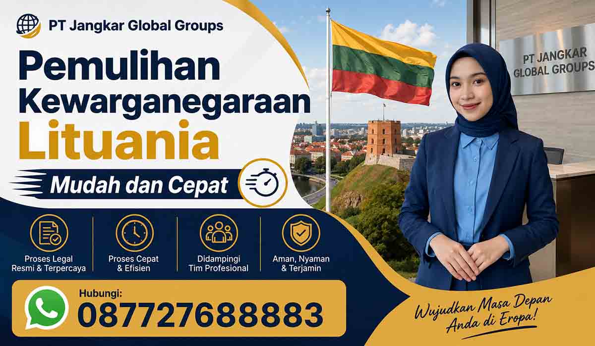 Pemulihan Kewarganegaraan Lituania Mudah dan Cepat