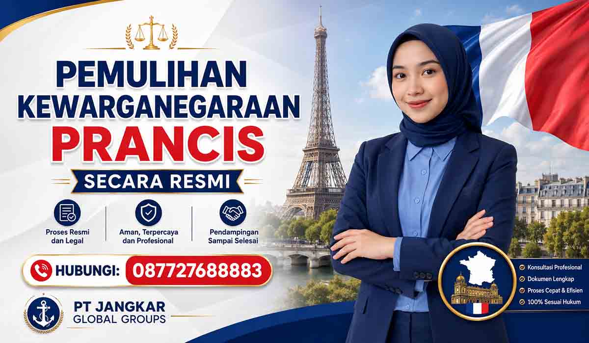 Pemulihan Kewarganegaraan Prancis Secara Resmi