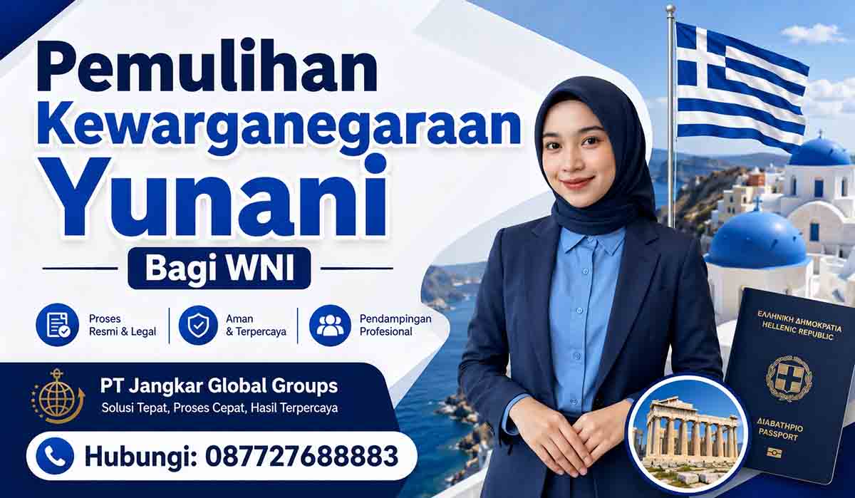 Pemulihan Kewarganegaraan Yunani Bagi WNI