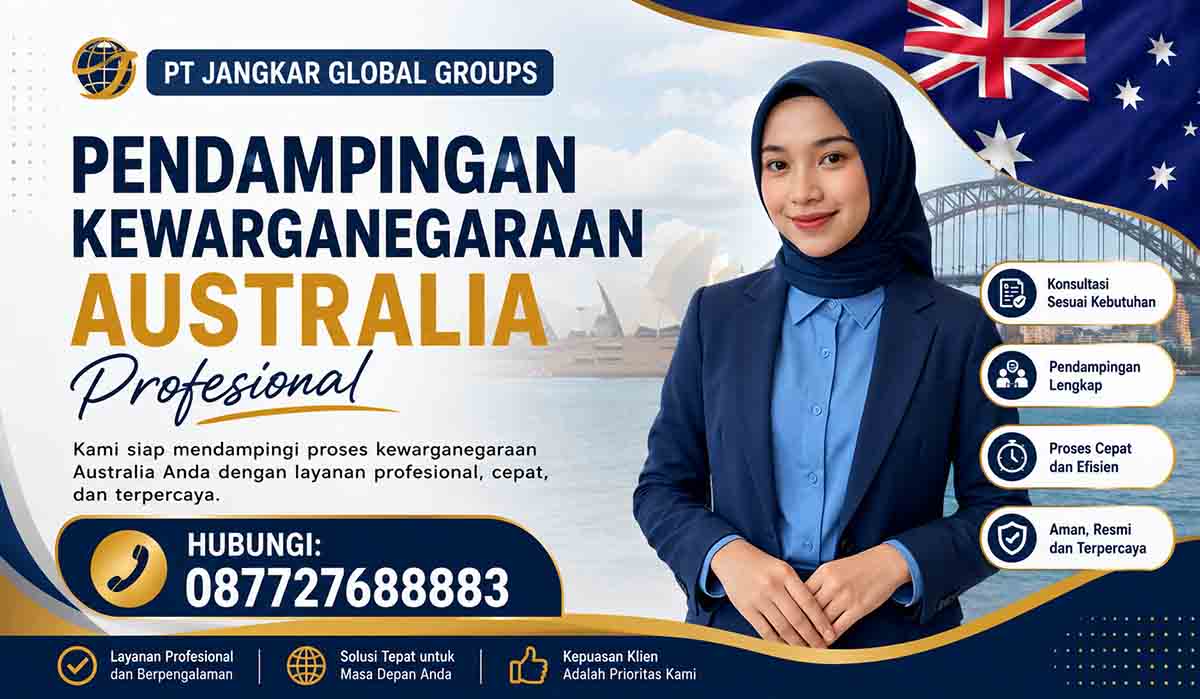 Pendampingan Kewarganegaraan Australia Profesional