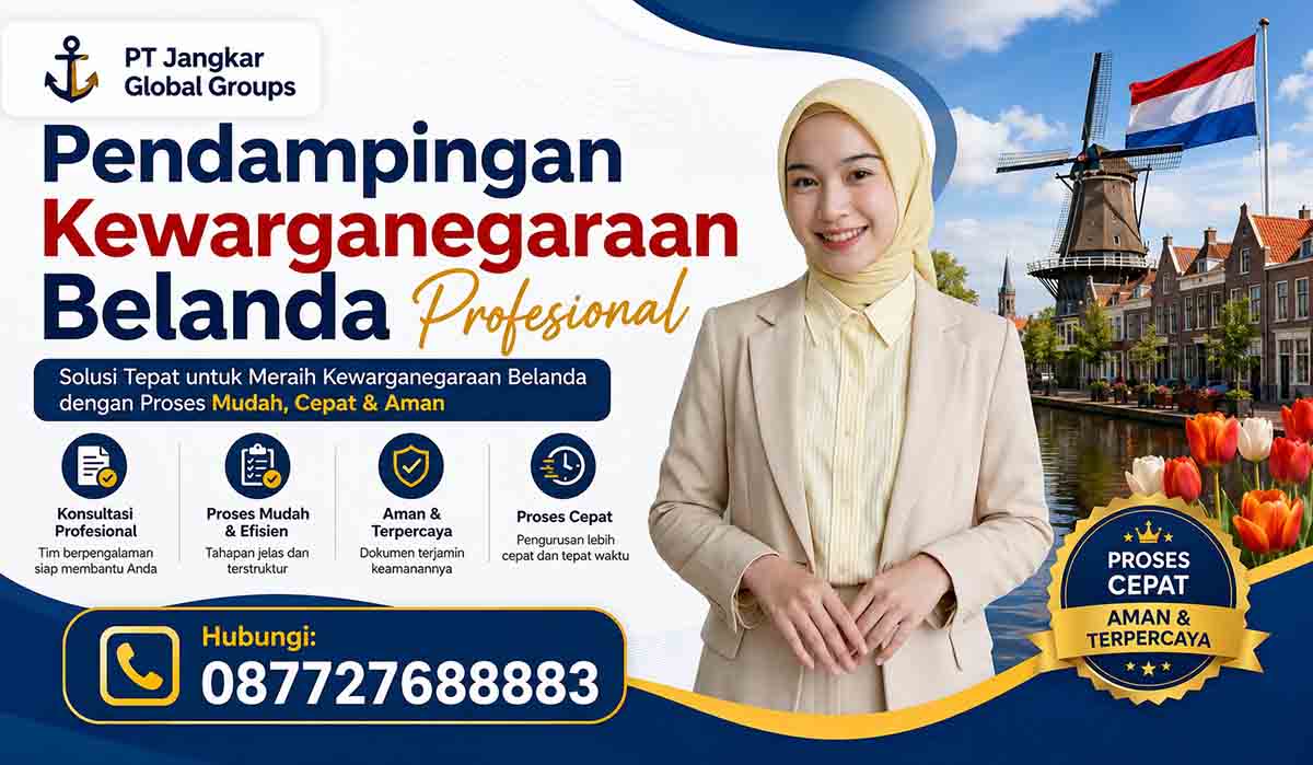 Pendampingan Kewarganegaraan Belanda Profesional