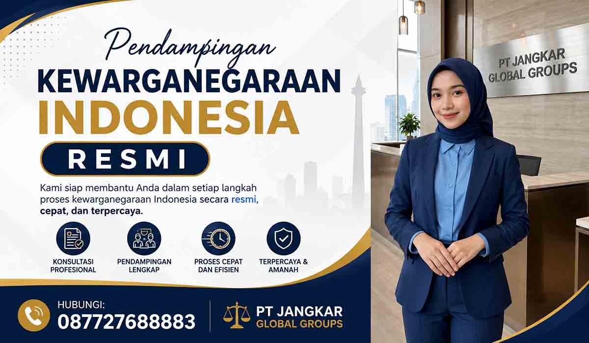 Pendampingan Kewarganegaraan Indonesia Resmi
