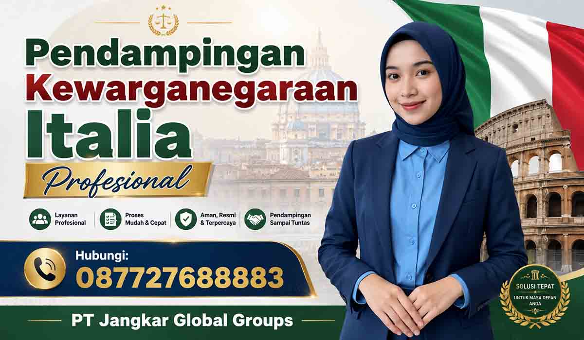 Pendampingan Kewarganegaraan Italia Profesional