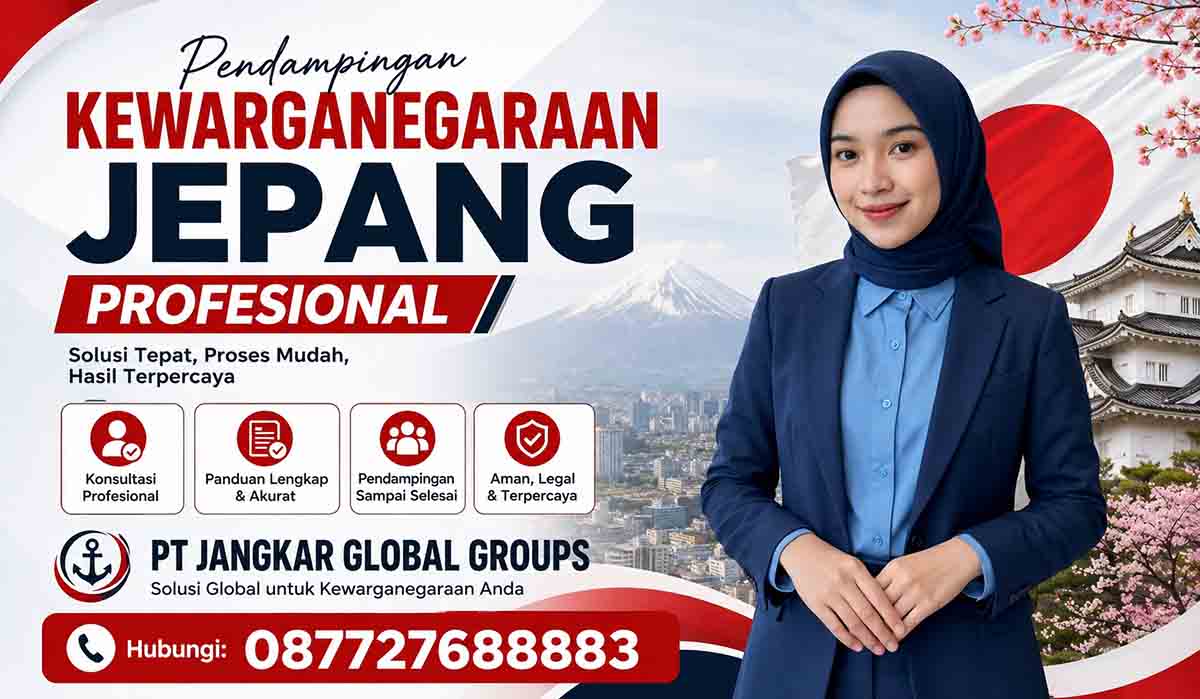 Pendampingan Kewarganegaraan Jepang Profesional
