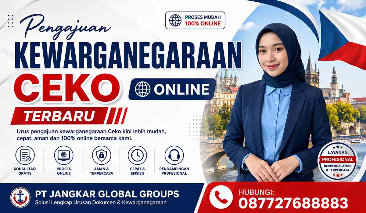 Pengajuan Kewarganegaraan Ceko Online Terbaru
