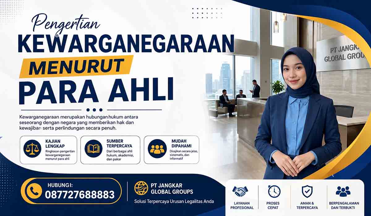 Pengertian Kewarganegaraan Menurut Para Ahli