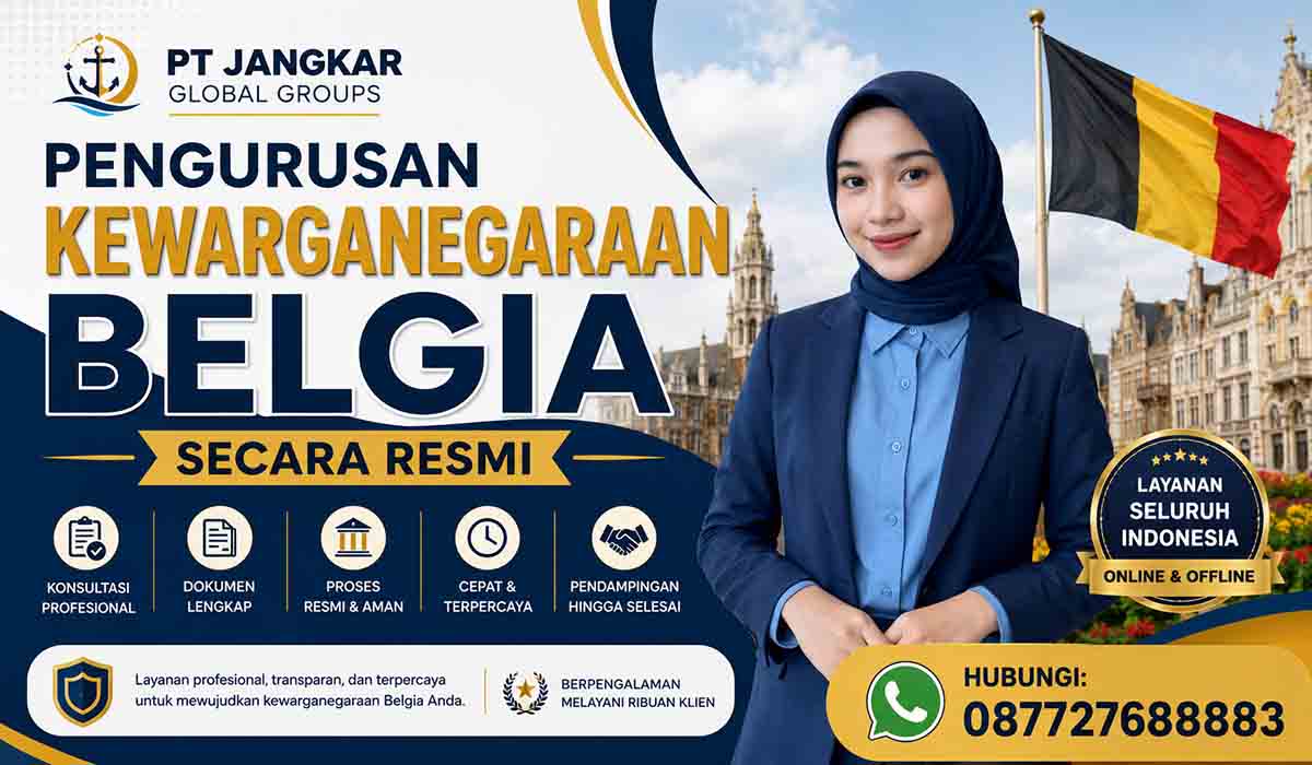 Pengurusan Kewarganegaraan Belgia Secara Resmi