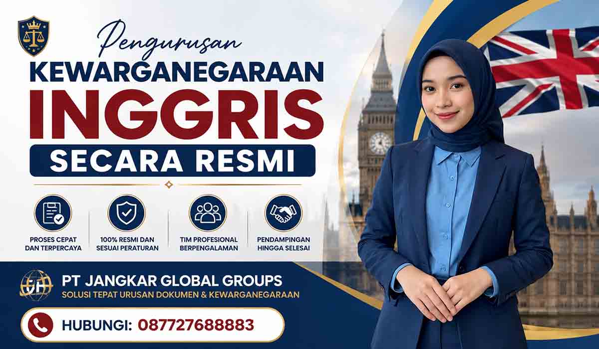 Pengurusan Kewarganegaraan Inggris Secara Resmi