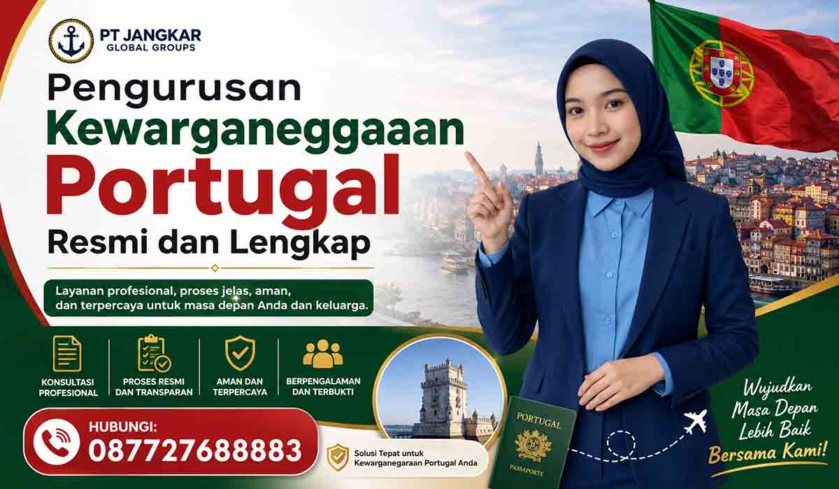 Pengurusan Kewarganegaraan Portugal Resmi dan Lengkap