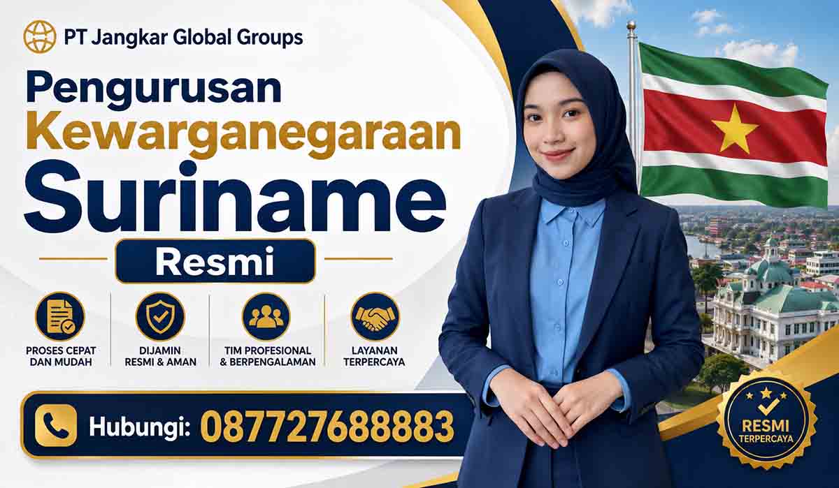 Pengurusan Kewarganegaraan Suriname Resmi