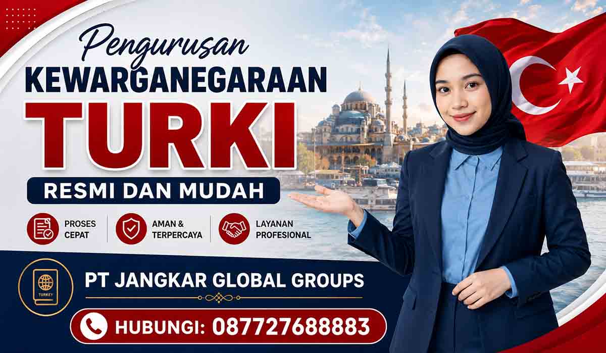 Pengurusan Kewarganegaraan Turki Resmi dan Mudah