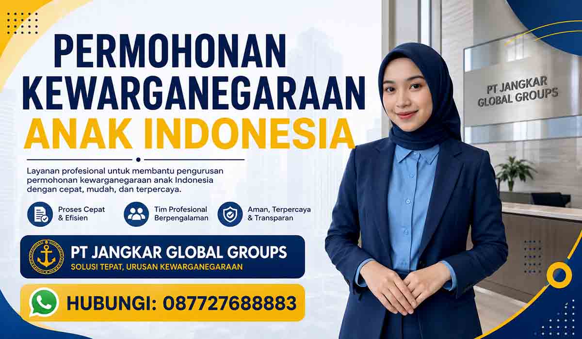 Permohonan Kewarganegaraan Anak Indonesia