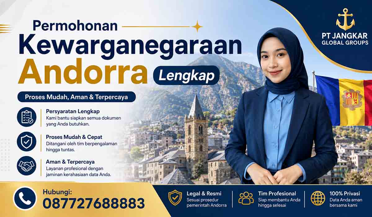 Permohonan Kewarganegaraan Andorra Lengkap