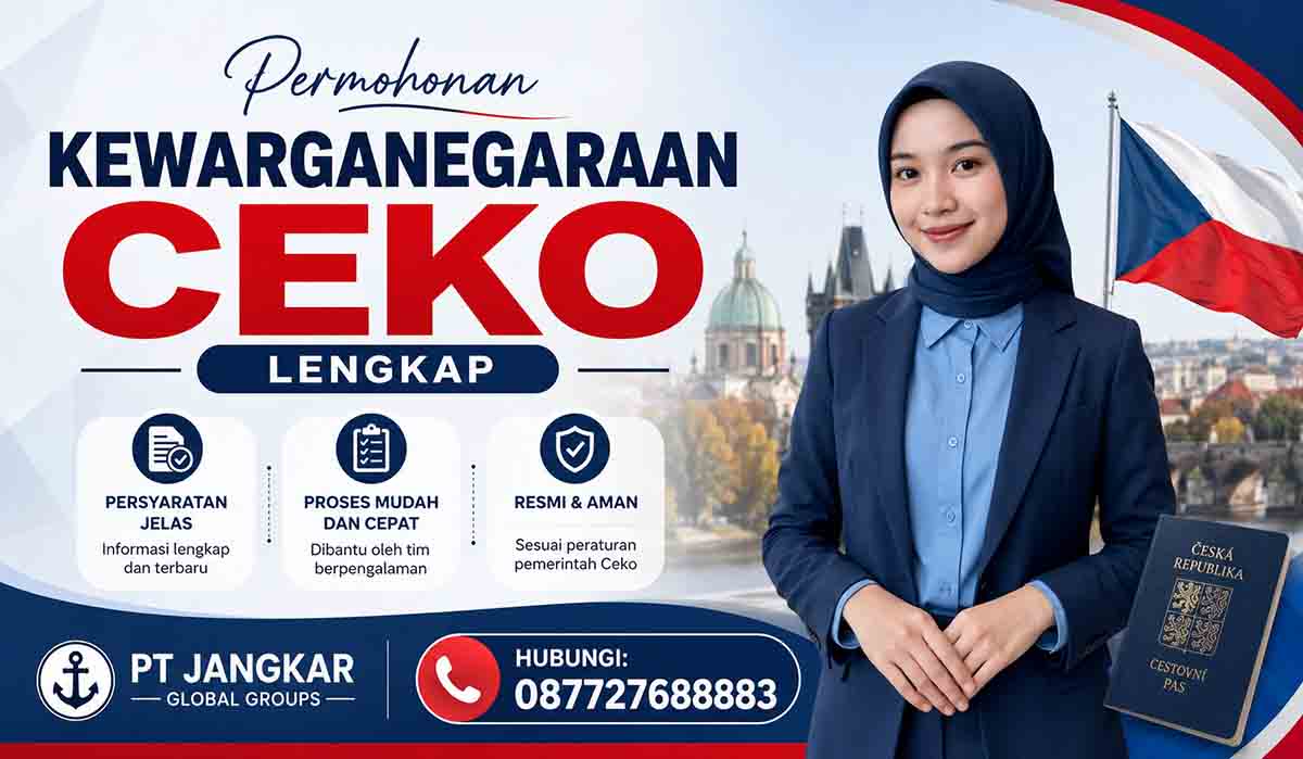 Permohonan Kewarganegaraan Ceko Lengkap