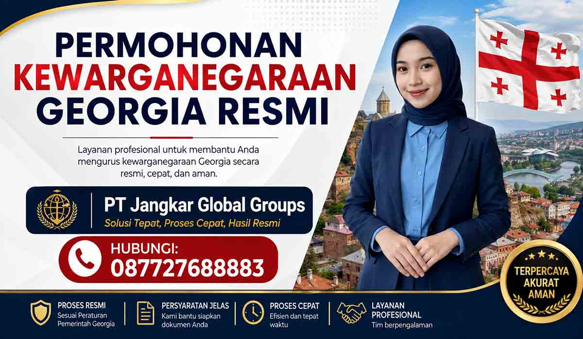 Permohonan Kewarganegaraan Georgia Resmi