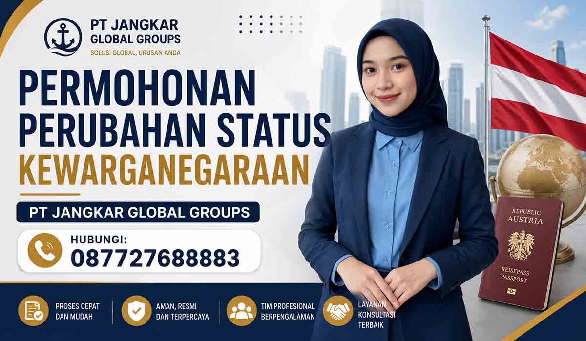 Permohonan Perubahan Status Kewarganegaraan