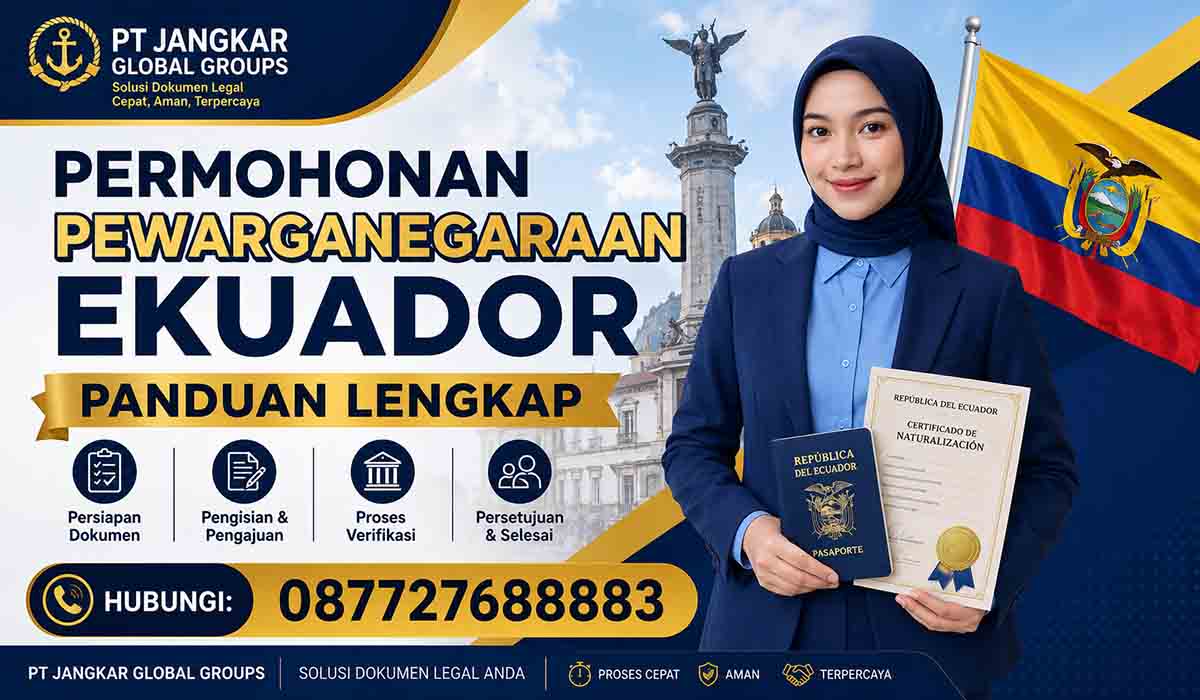 Permohonan Pewarganegaraan Ekuador Panduan Lengkap