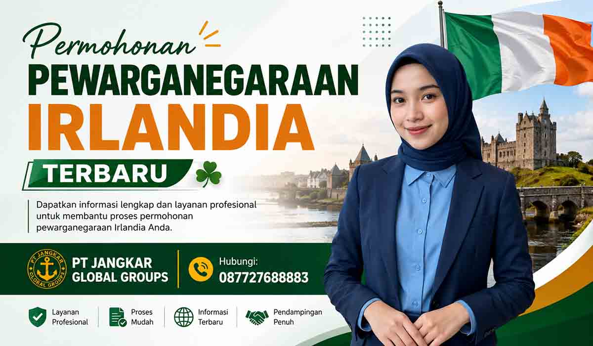 Permohonan Pewarganegaraan Irlandia Terbaru